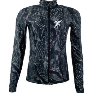 Jaqueta DROP SHOT GRETA - G - Preto/Coral