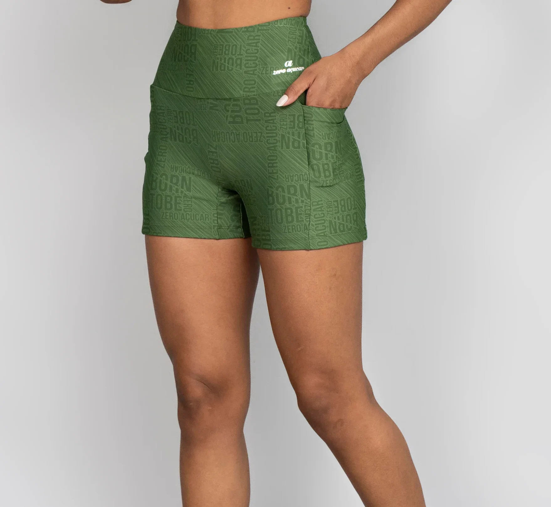 SHORTS CRS BE ZERO - VERDE OLIVA - M