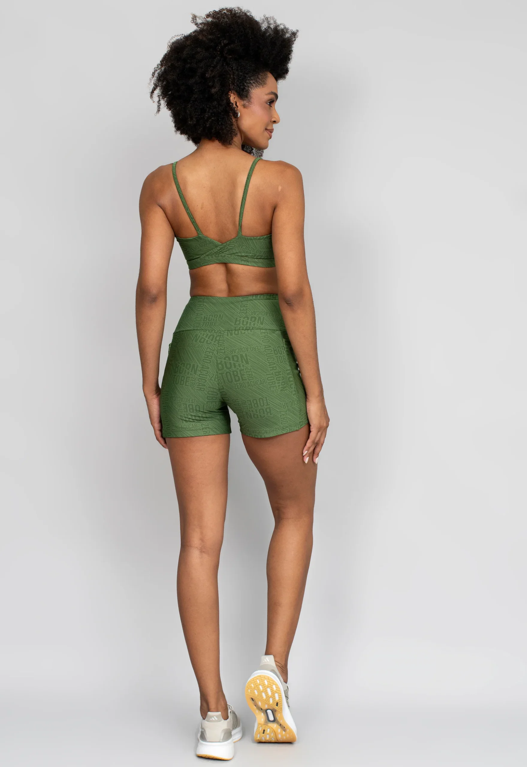SHORTS CRS BE ZERO - VERDE OLIVA - M - Imagem 2